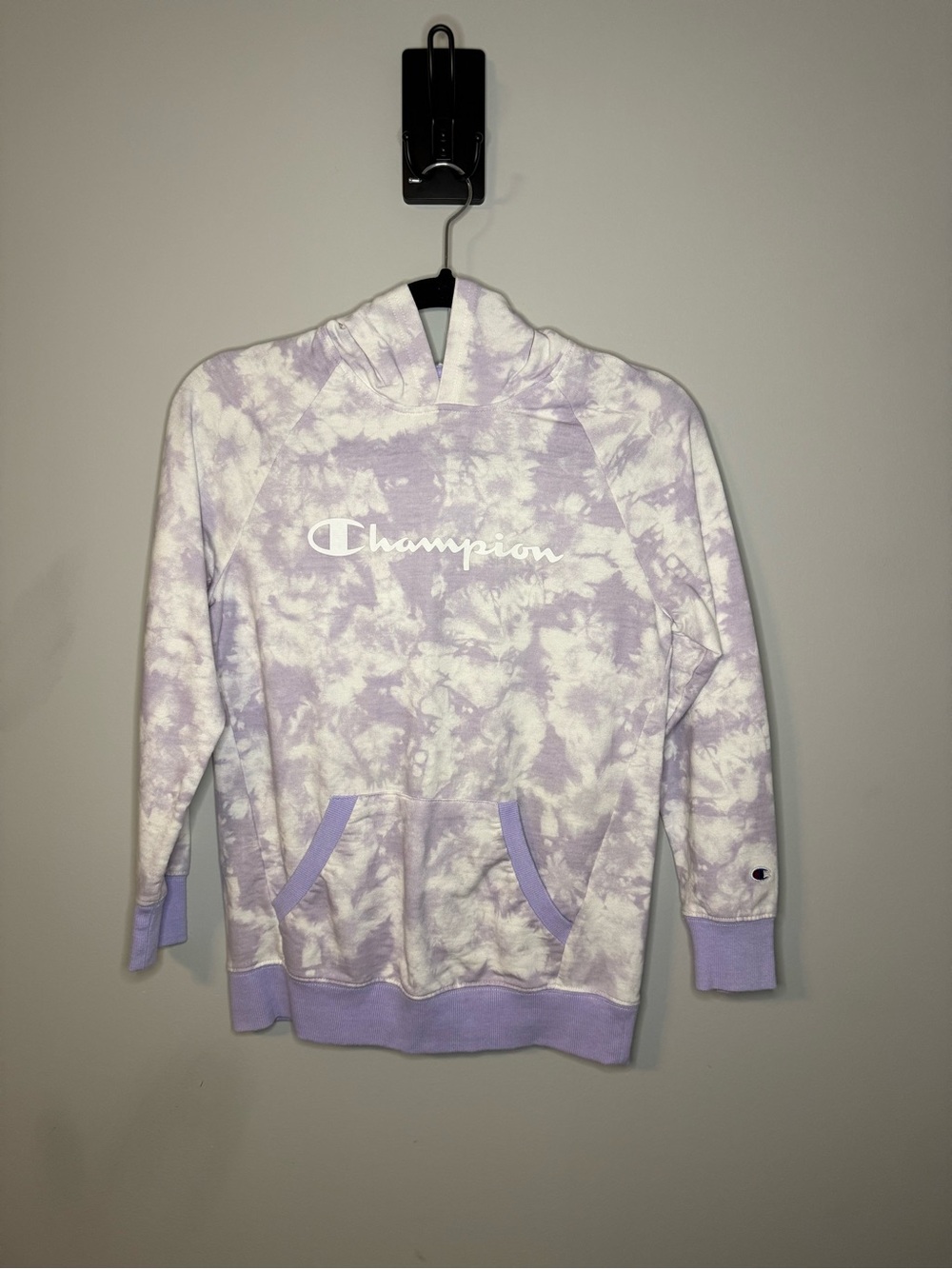 Champion Kids'/Youth Lavender Tie-Dye/Cloud Dye Hoodie Size XL